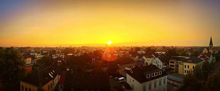 Sonnenaufgang über Oldenburg