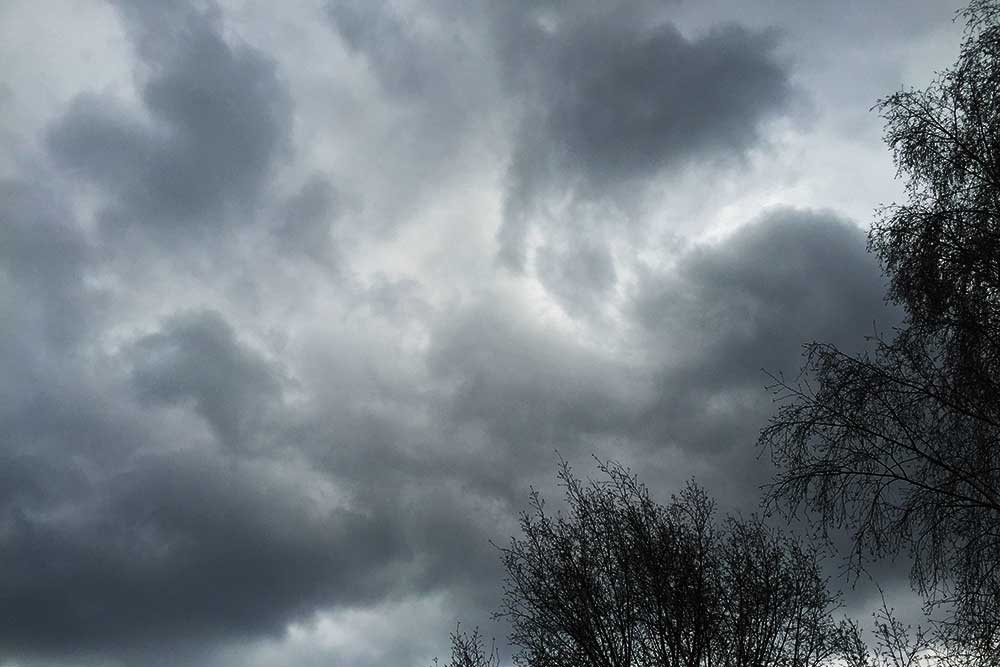 Wolkendecke über Oldenburg